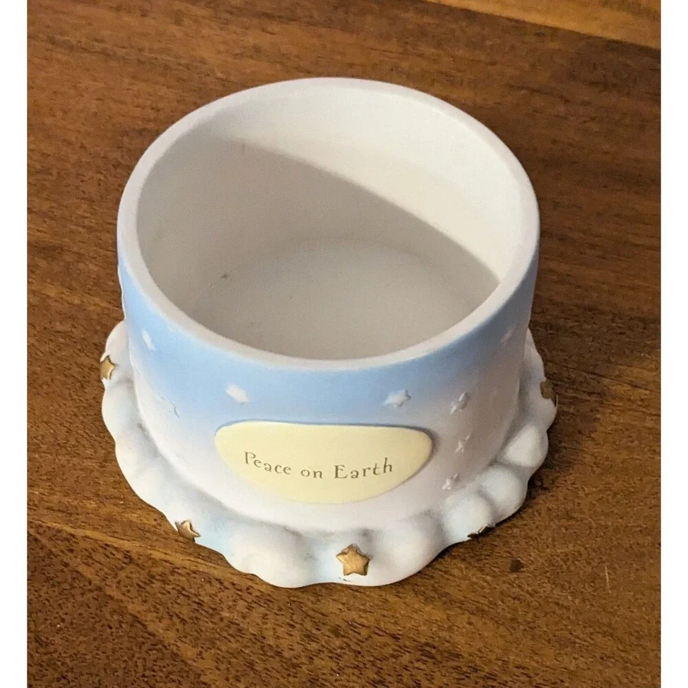 Praying Angels Snow Globe Trinket Box 